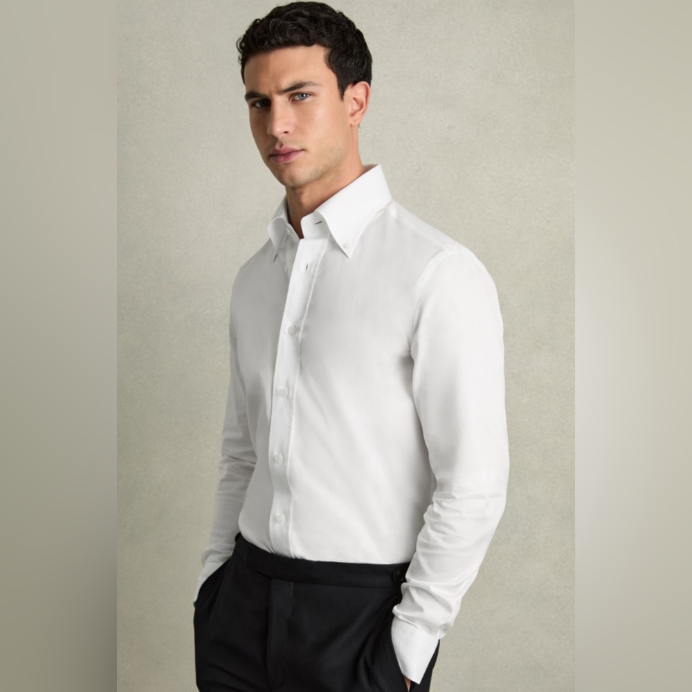 Reiss Regular Fit 100% Cotton Button Down
